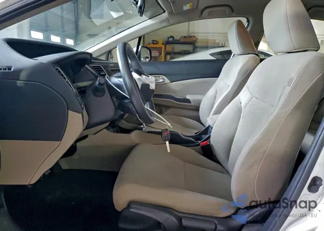 2013 Honda Civic Hf из США, поврежденный, VIN 2HGFB2F69DH532622